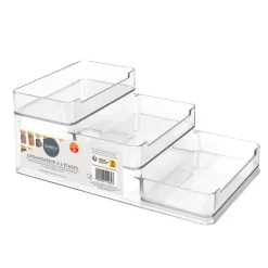 Discount Orga cuis plast tramp 3 niv Ustensiles, Accessoire De Cuisine