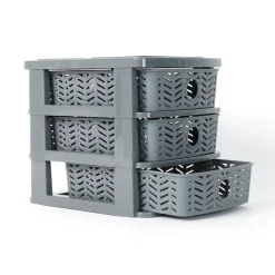 Outlet Organiseur 3 tiroirs chevron Rangement
