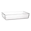 Outlet Organiseur transparent 24.5x16.3 Accessoire Salle De Bain
