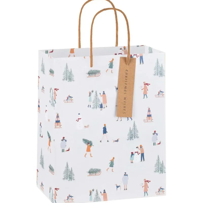 Discount Pack 3 sac cadeaux medium forest Emballage Cadeau