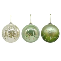 Sale Pack de 3 boules 15cm forest Décoration De Sapin