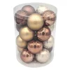 Outlet Pack de 20 boules 60mm moka Décoration De Sapin