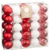 Outlet Pack de 50 boules 60mm rouge et Décoration De Sapin