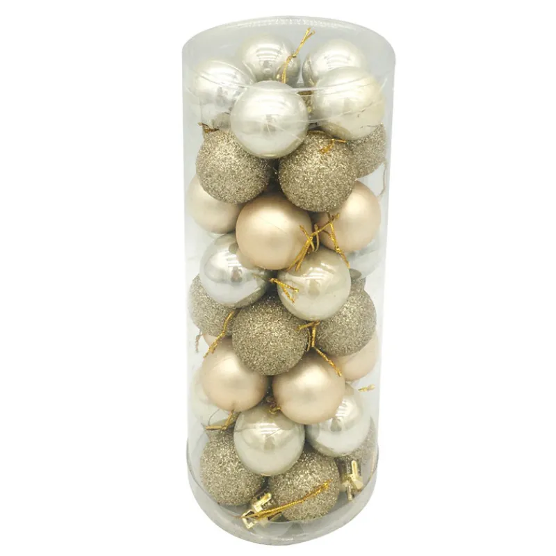 Pack de 40 mini boules champagne Décoration De Sapin