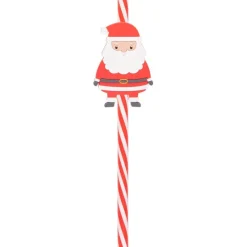 Discount Pack de 4 pailles noel Enfant Accessoire Noël Enfant