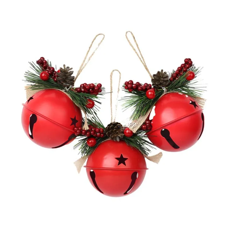 Online Pack de 3 sujets boules et nAuds Décoration De Sapin