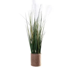 Discount Pampa artificielle pot corde Fleur, Plante Artificielle