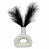 Hot Pampa artificielle vase donut Fleur, Plante Artificielle