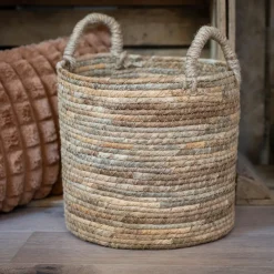 Hot Panier anses corde s Rangement Décoratif