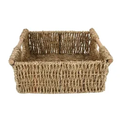 Clearance Panier de rangement tresse Accessoire Salle De Bain