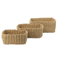 New Panier tresse - m Rangement Décoratif
