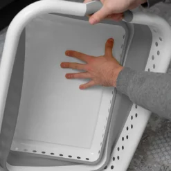 Discount Paniere a linge retractable 45l Linge·Accessoire