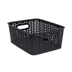 Sale Paniere de rangement chevron Rangement