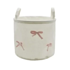 Outlet Paniere de rangement noeud rose Accessoire Salle De Bain