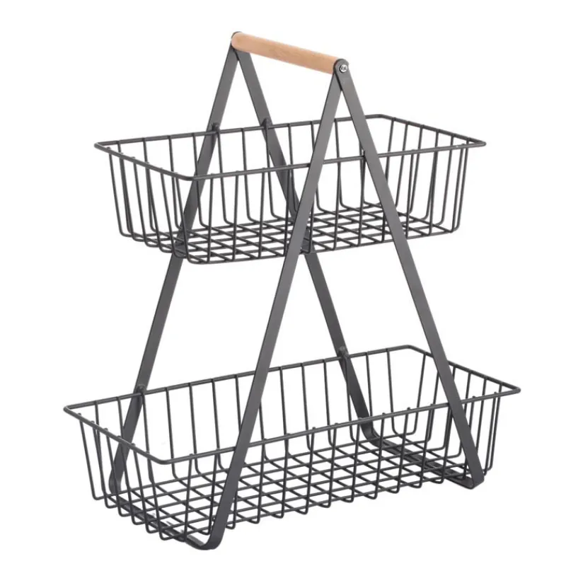 Online Paniere rectangle 2 etages Ustensiles, Accessoire De Cuisine