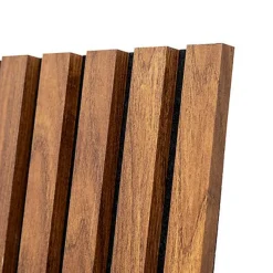Best Panneau deco tasseaux bois fonce Revetement Sol, Mur