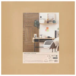 Sale Panneau deco tasseaux bois fonce Revetement Sol, Mur