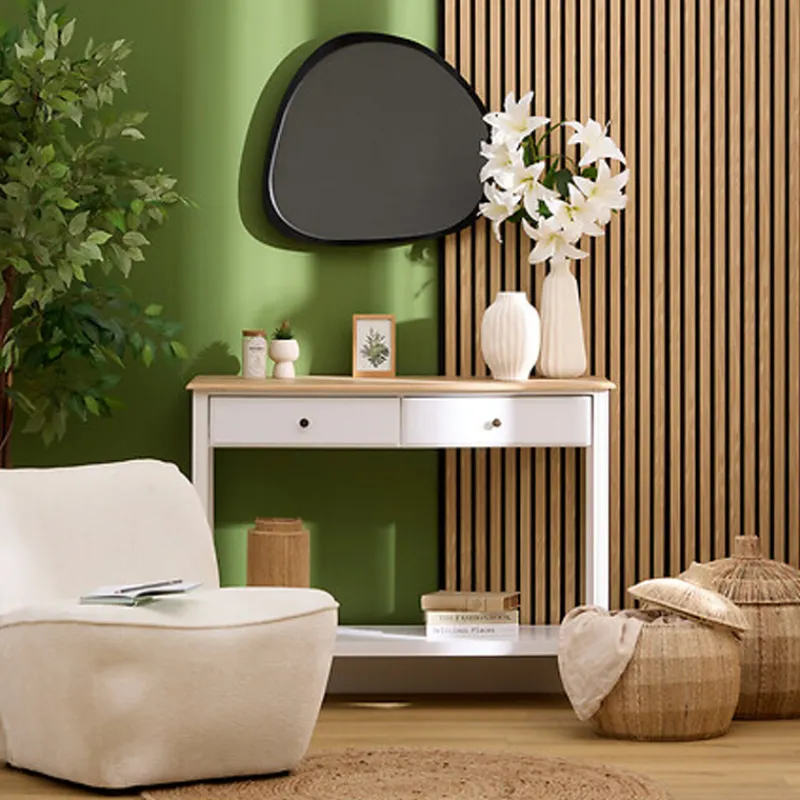 Panneau decoratif tasseaux bois Revetement Sol, Mur