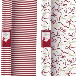 Online Papier cadeau 8m blanc et rouge Emballage Cadeau