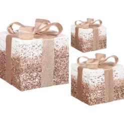Discount Paquets cadeaux lumineux x3 Décoration Lumineuse