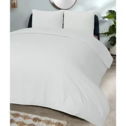 Parure alicia 240x220 blanc Linge De Lit·Parure De Lit, Housse De Couette
