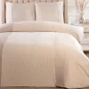 Outlet Parure juno 200x200 ivoire Linge De Lit·Parure De Lit, Housse De Couette