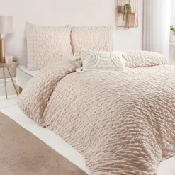 Hot Parure lara 200x200 blush Linge De Lit·Parure De Lit, Housse De Couette