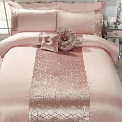 Sale Parure lexi 200x200 rose Linge De Lit·Parure De Lit, Housse De Couette