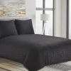 Parure mia 260x240 noir Linge De Lit·Parure De Lit, Housse De Couette