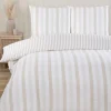 Parure noa 240x220 creme Linge De Lit·Parure De Lit, Housse De Couette
