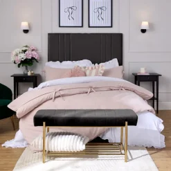 New Parure nouettes 240x220 rose blu Linge De Lit·Parure De Lit, Housse De Couette