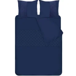 Online Parure pinsonic 200x200 bleu Linge De Lit·Parure De Lit, Housse De Couette