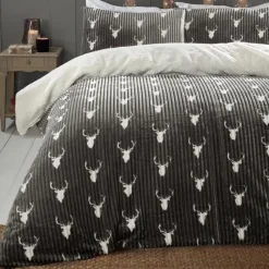 Sale Parure rennes 240x220 gris Linge De Lit·Parure De Lit, Housse De Couette