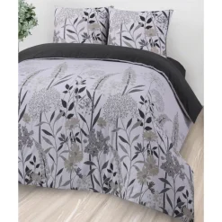 Clearance Parure 260x240 flanelle floral Linge De Lit·Parure De Lit, Housse De Couette