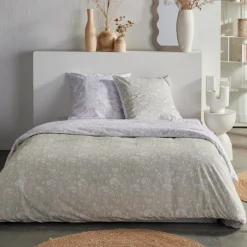 New Parure 240x220 lisa coton Linge De Lit·Parure De Lit, Housse De Couette