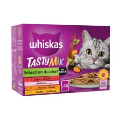 Clearance Patee pour chat en sauce boeuf Alimentation Chat