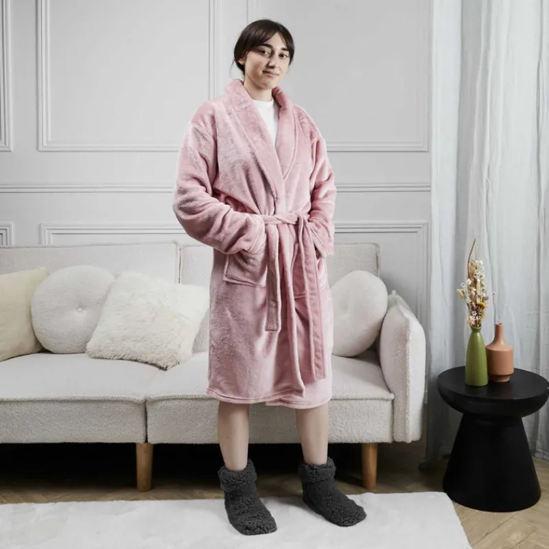 Best Peignoir fleece femme Cocooning