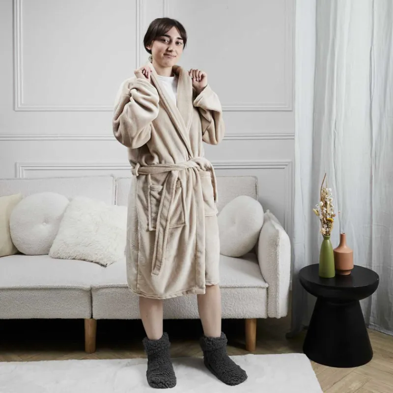 Best Peignoir fleece femme Cocooning