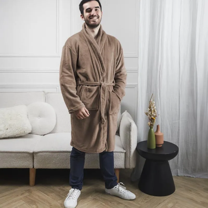 Clearance Peignoir fleece homme Cocooning
