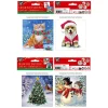 New Peinture diamant noel 13x13cm Enfant Loisirs Créatifs|Loisirs Créatifs