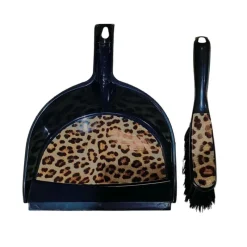 Sale Pelle balayette motif leopard Balai, Serpillère, Brosse