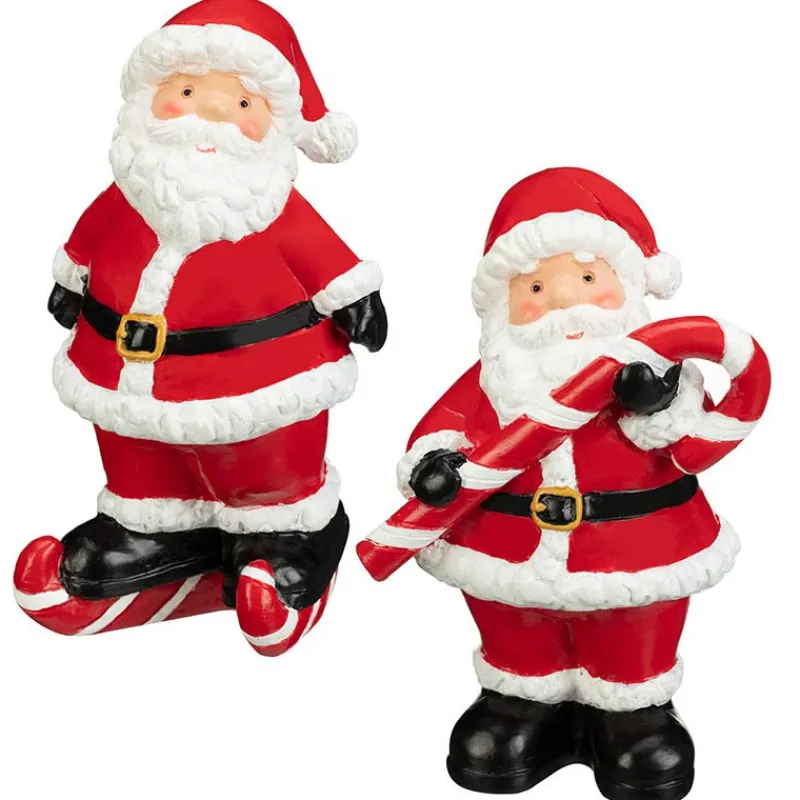 Discount Pere noel avec bonbon sucre d'or Décoration