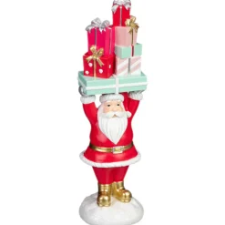 Discount Pere noel avec cadeaux h25cm Décoration
