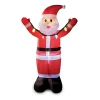 Pere noel gonflable led h182cm Automate