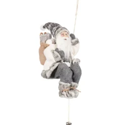Outlet Pere noel grimpant 45cm Décoration