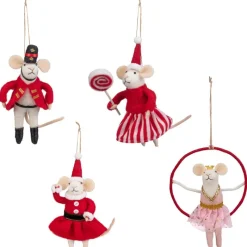 Clearance Petits souris en peluche a suspe Décoration De Sapin