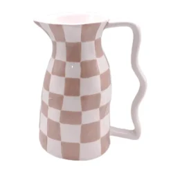 Clearance Pichet a carreaux 1.5l Vaisselle, Art De La Table·Bouteille, Carafe