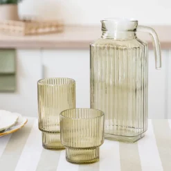 Discount Pichet en verre 1.7l Vaisselle, Art De La Table·Bouteille, Carafe