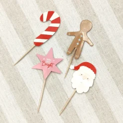Pics deco cupcake noel x24 Plat, Moule