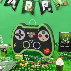 Outlet Pinata gamer + dino Décoration Et Cotillons|Vaisselle, Déco Festive·Décoration Et Cotillons
